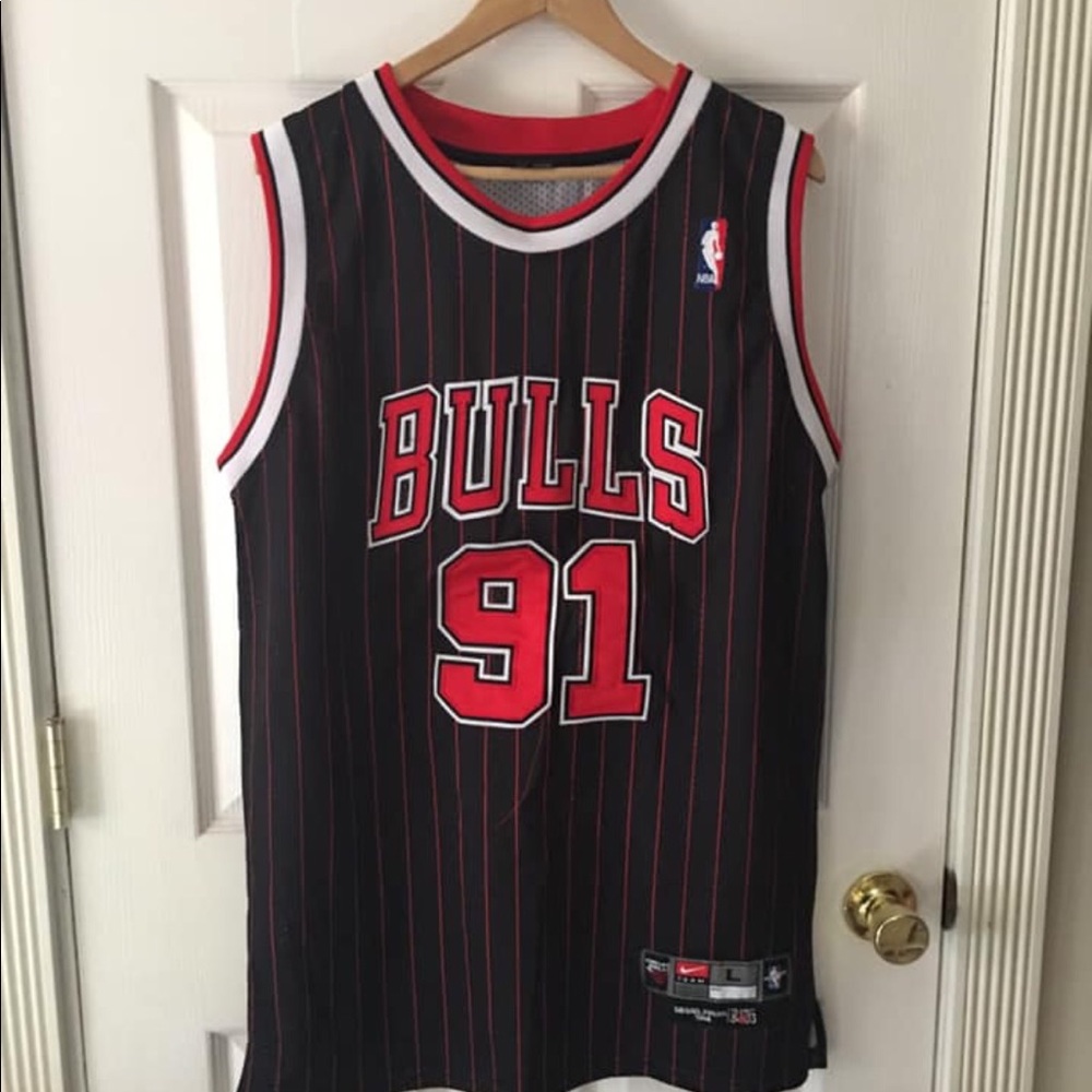Dennis Rodman basketball ball jersey!
